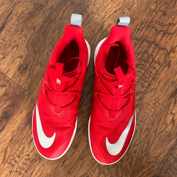 Men's Red Nike Basketball shoes, size 11.5 - Picture 3 of 3